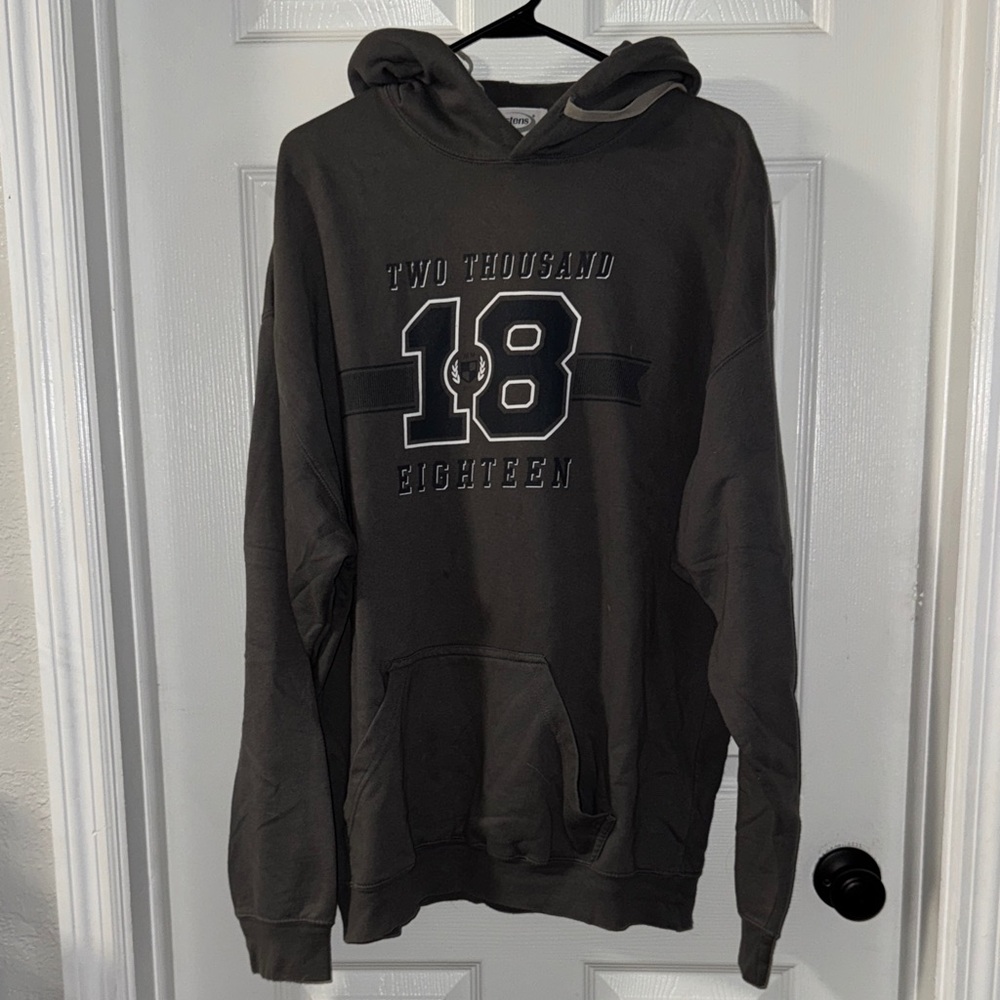 Charcoal Graphic Hoodie